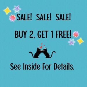 🚨BUY 2, GET 1 FREE on EVERYTHING!!!🚨